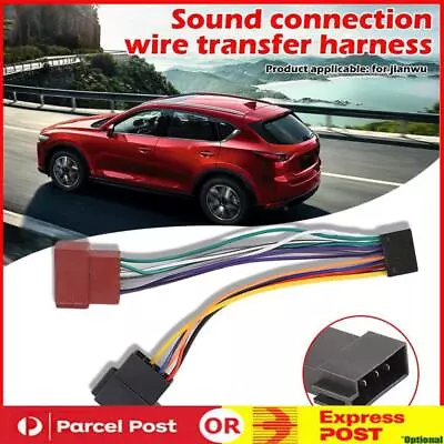 For KENWOOD Car Stereo Radio ISO Wiring Harness Connector Adaptor Cable Loom • $13.59