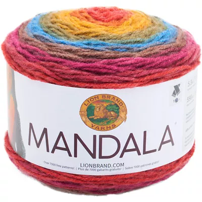 3 Pack Lion Brand Mandala Yarn-Chimera 525-204 • £26.03