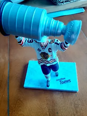 Jonathan Toews Chicago Blackhawks Stanley Cup Figure Mcfarlane Hockey NHL L@@K • $95.66