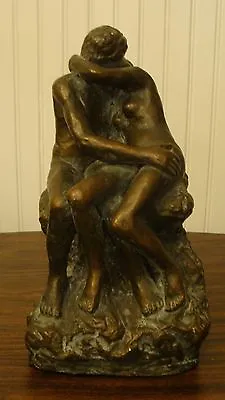 THE KISS Sculpture Bodies Auguste Rodin Reproduction Marwal Ind. Inc. 11.5 H • $59.99