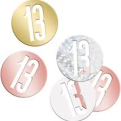 £1.99 • Buy Happy Birthday Balloons Confetti Rose Gold All Age Number Party Table Sprinkles