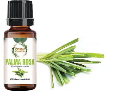 Palma Rosa Or Cymbopogon Martini Essential Oil For Dry Eczema 100% Pure Oil • $174.38