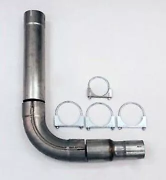 5  Diesel Exhaust Single Stack Pipe Kit - 409 Stainless Steel - SK500 • $148.95