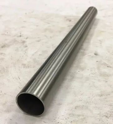 304 304L Welded Stainless Steel Round Tube 1  OD X 0.049  Wall X 14” Length • $14.84