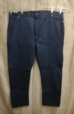 NWT Vintage Wrangler Jeans Mens 50x32 13MWZXS Cowboy Cut Pro Rodeo Dark Wash • $24.99