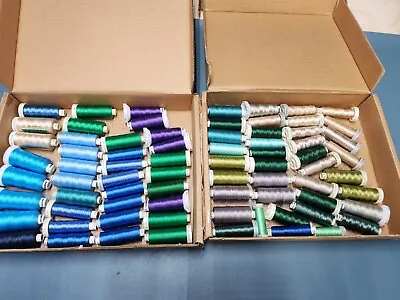 Madeira Embroidery Thread Large Lot 74pcs Mix • $119.50