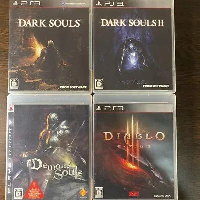 Dark Souls  II 2  Demons Souls & Diablo 4Games Playstation 3 PS3 • $82.56