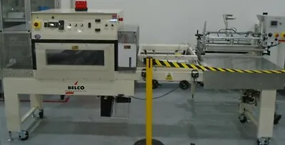 Belco STC2520C Shrink Packaging System With L-Sealer And Fan Shrink Tunnel • £3847.22