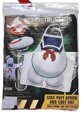 Ghostbusters Stay Puft Apron And Chef Hat Adult Size  • $45.99