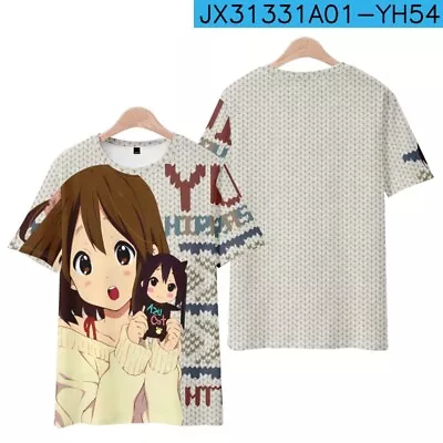 K-ON Anime Cosplay Casual Unisex T-shirt Short Sleeve Men Woman TEE H1 • $23.99