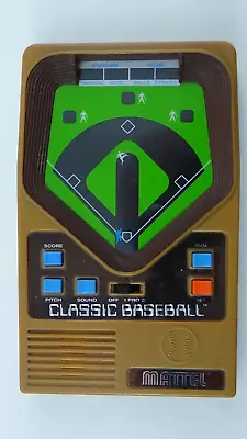 Working 2001 Electronic Classic Baseball Handheld Game By Mattel #958 • $9.95