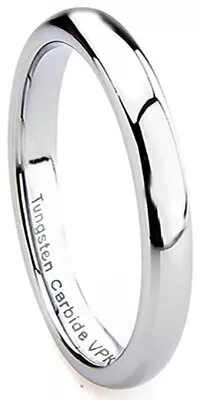 2-10mm Tungsten Carbide Mens Womens Wedding Engagement Bridal Band Ring Sz 3-15 • $13.45