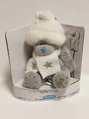 Me To You Mini Tatty Teddy White Scarf And Hat Still Packaged In Box Small • £6.50