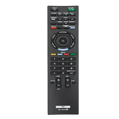 RM-YD063 Replace Remote For Sony Bravia TV KDL-32EX520 KDL-32EX521 KDL-32EX523 • $9.98