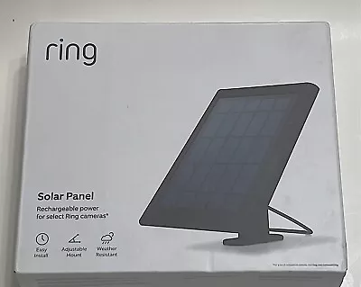 Ring 8ASPS7-BEN0 Solar Panel For Spot Light Cam - Black • $44.99