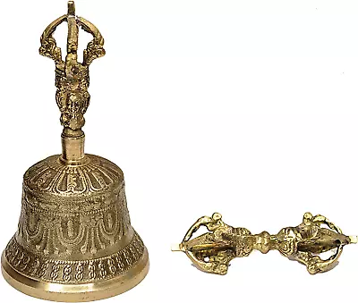 Tibetan Buddhist Meditation Bell And Dorje Set • $27.63