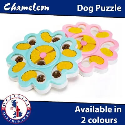 Dog Puzzle Toy Interactive Pet Puppy Treat Food Dispenser Game Dogs Cats Pets • £10.65