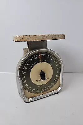 Vintage Pelouze 1975 Scale Food Portion Controller 25 Lb Weight YG425A USA Made  • $14.99