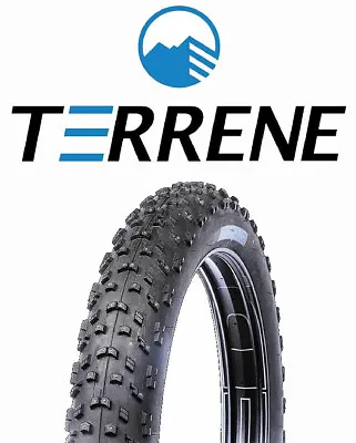 Terrene Yippee Ki Yay 27.5 X4.3  250 Studded Fat Bike Foldng Snow Ice Tire TR • $127.50