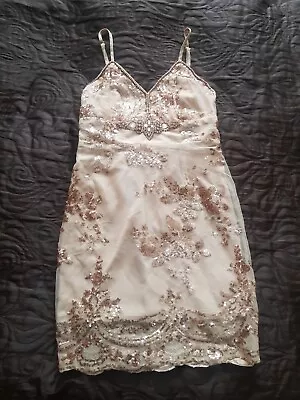 £25 • Buy Girls Boohoo Evening Prom Party Dress Size 6-8