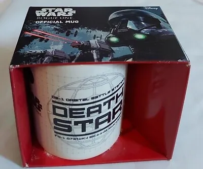 £5.50 • Buy Star Wars Rogue One Death Star Disney White Tea Coffee Mug