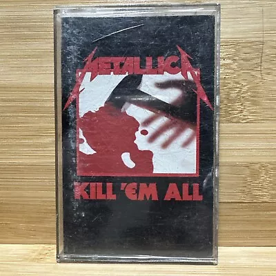 Metallica - Kill 'Em All - Cassette Tape Elektra Records 1983 E4-60766 Dolby • $29