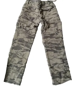 Columbia Gallatin HEAVY Wool Camo Cargo Hunting Pants Men's Size 34X32 Outdoor • $84