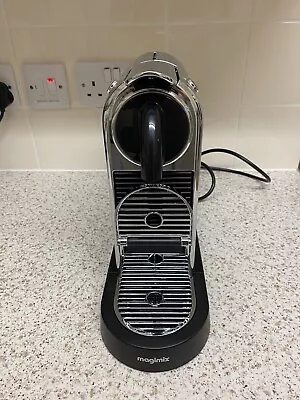 Nespresso CitiZ By Magimix Pod Coffee Machine Capsule Black Chrome Effect • £82.99