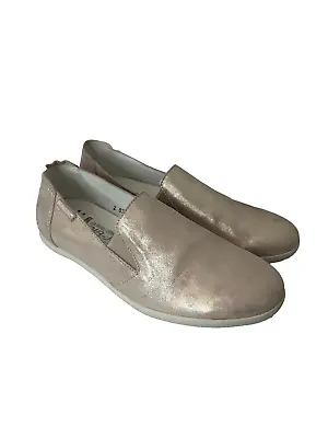 Mephisto Korie Monaco Slip On Sneaker Flats Shimmer Women's SZ 7.5 • $38.75