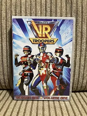 Saban’s VR Troopers Season One Volume One DVD Set Rare Tested 3 Disc Set 26 Eps  • $49.99
