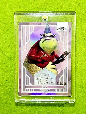 ROZ Disney 100 PINK REFRACTOR # /399 SP MONSTERS INC. 2023 Topps Chrome LORCANA • $99.95