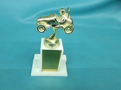 Super Cool Vintage  Race Racing Trophy 1/4 Midget Sprint Car Go Cart Art Deco • $65