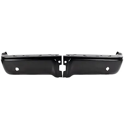 Step Bumper Face Bar For 2009-2014 Ford F-150 Powdercoated Black Fleetside Steel • $108.18