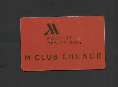 Usa New Orleans Marriott Hotel Room Key Card • $4.25