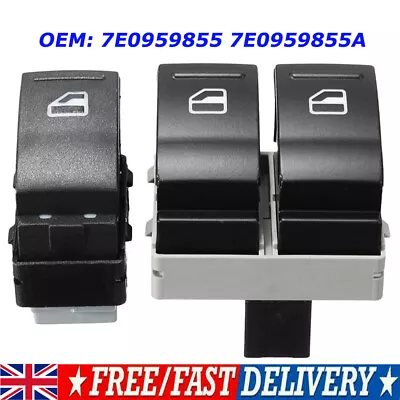 Electric Window Control Switch Front Left+ Right Side For Vw Transporter V T5 T6 • £10.27