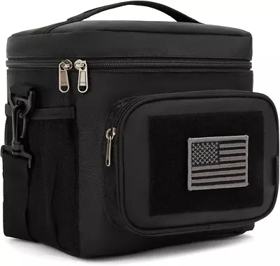 Flowfly Tactical Lunch Bag Large Insulated Lunch Box Cooler Tote For Men Wome.. • $27.64