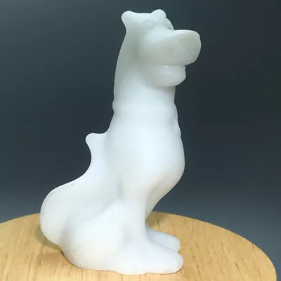 94g Natural Crystal. White Jade.Hand-carved.Exquisite Dog.statues.gift56 • $2.25