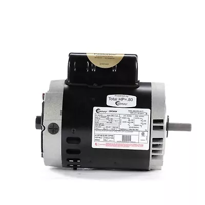 Century B120 Electric Motor 1/2 HP 3450 Rpm 1PH 115/230 Volt 56C Frame • $284.99