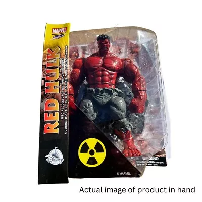 Marvel Diamond Select Exclusive Disney Store RED HULK 7  Action Figure #83821 • £49.99