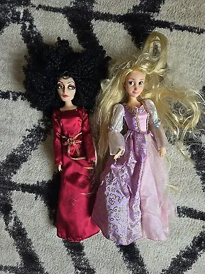 Disney Tangled Rapunzel And Mother Gothel Doll  12”  • $29.99