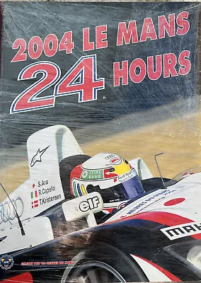 Official LE MANS 24 HOURS A.C.O Yearbook  2004-New Sealed -Audi Cover • £45