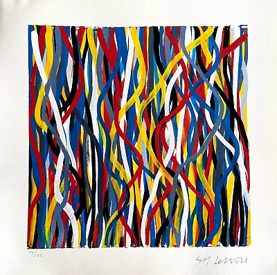 Sol Lewitt Lithography 275ex-Frank Star Donald Judd Dan Flavin • $273.26