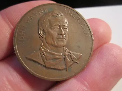 Vintage John Wayne American Coin Medallion - 1.5   Bba-23d • $23.40