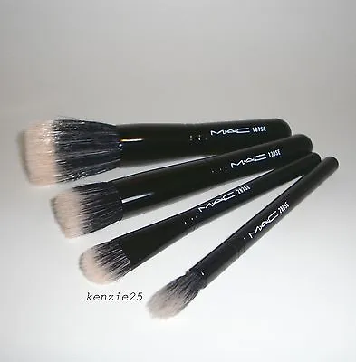 Mac Cosmetics Perfectly Plush Mineralize Brush Set 130se 187se 286se 282se Nwob  • $22.99