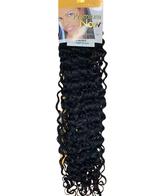 £89.99 • Buy Sensationnel Premium Now Jerry Curl Wvg 18  Inch 100% Human Hair Weave