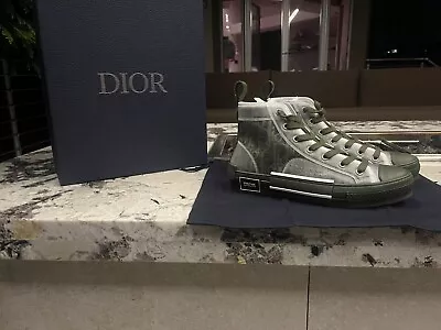 Dior  B23 HT Oblique In Dark Olive BNWB 39 IT • $1160