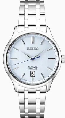 $429.95 • Buy Seiko Presage Automatic Light Blue Dial Stainless Steel Men’s Watch SRPF53