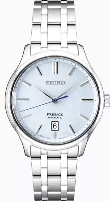 $429.95 • Buy Seiko Presage Automatic Light Blue Dial Stainless Steel Men’s Watch SRPF53