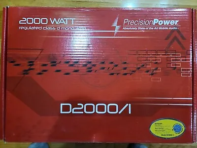 Precision Power PPI Amplifier 2000 Watt D2000/1 • $399.95