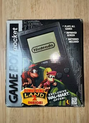 Gameboy Pocket W/ Donkey Kong Land 2 Included Walmart Exclusive Complete In Box • $594.15